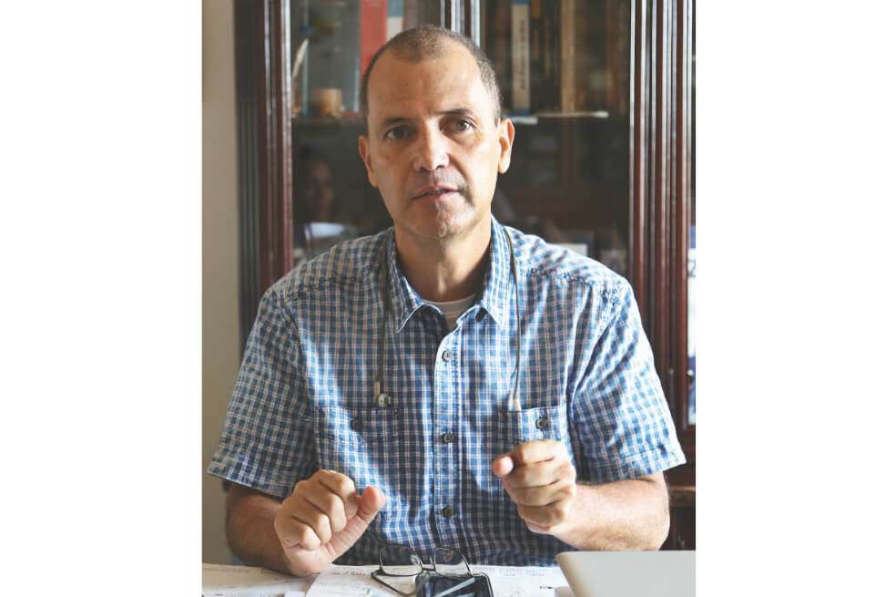 Wilfredo Cañizares, director de la Fundación Progresar.