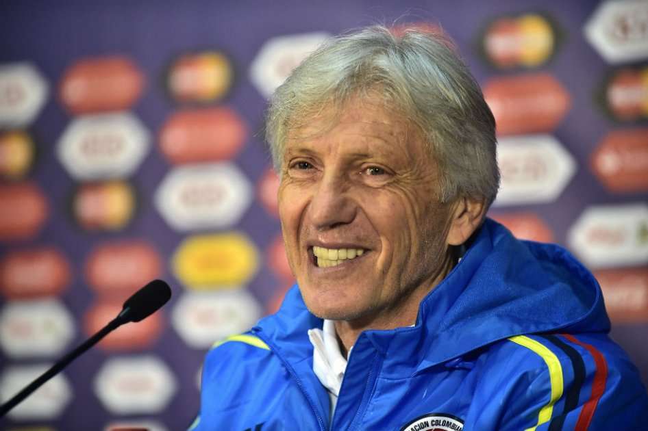 José Pékerman, técnico del seleccionado colombiano. Foto: AFP