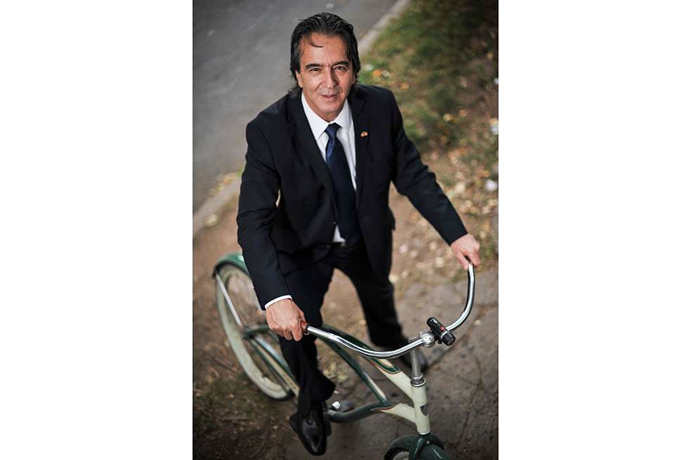 Agustín Moreno, nuevo presidente de la Federación Colombiana de Ciclismo. / Luis Ángel - El Espectador