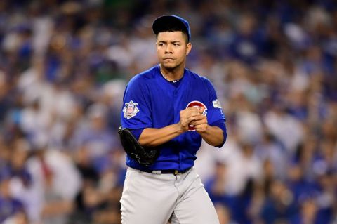 José Quintana, sin decisión en el inicio de la serie contra los Dodgers