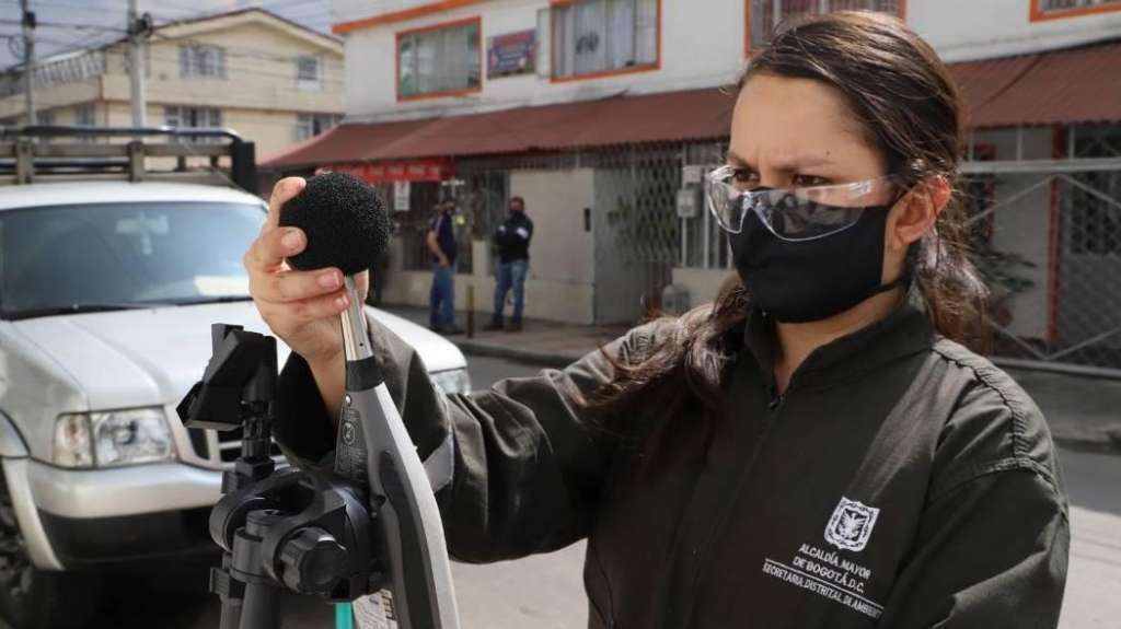 La Secretaría de Ambiente hace monitoreos constantes al ruido en Bogotá.