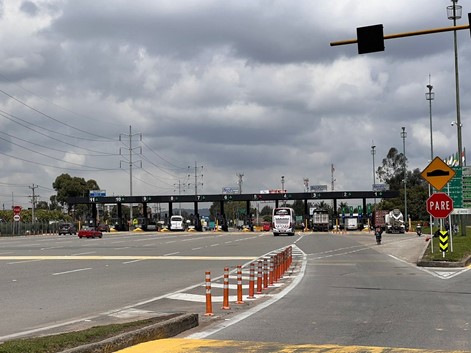 Unidades de Policía de Tránsito estarán controlando la movilidad en los puntos de ingreso a Bogotá.