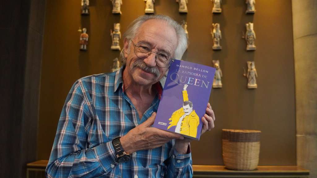 El libro “La rapsodia de Queen”, de Manolo Bellon, fue presentado el 21 de abril en el marco de la FILBo 2026. / Laura Morales Vargas