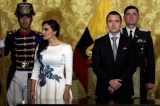 Se agrava la crisis en Ecuador: Noboa designa a Moya como vicepresidenta interina