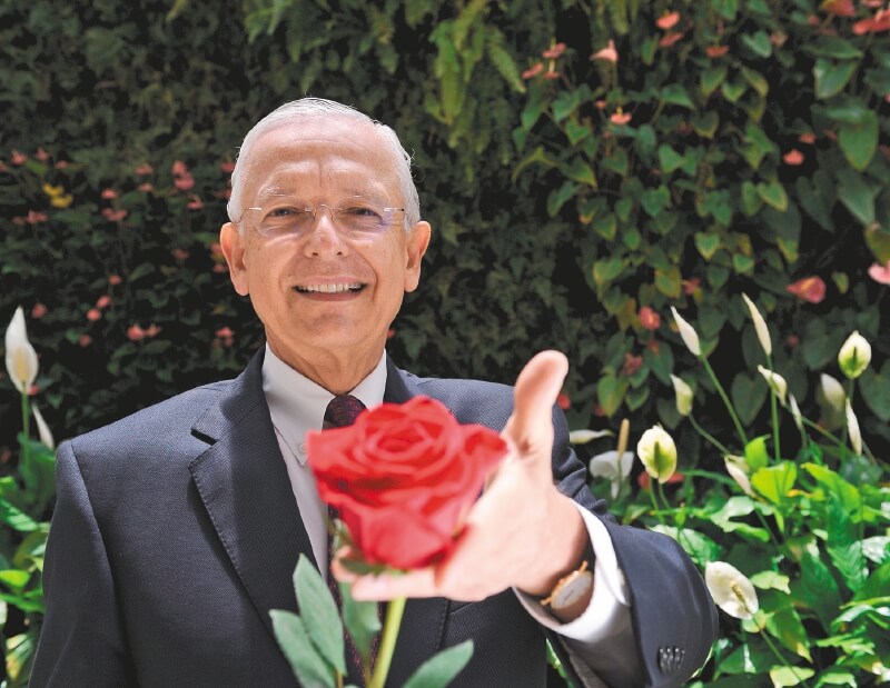 Augusto Solano, presidente de Asocolflores. / Mauricio Alvarado - Archivo El Espectador