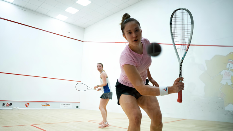 Lucía Bautista: el presente del squash