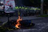 En fotos: los disturbios en la protesta por muerte de Javier Ordóñez, en Bogotá