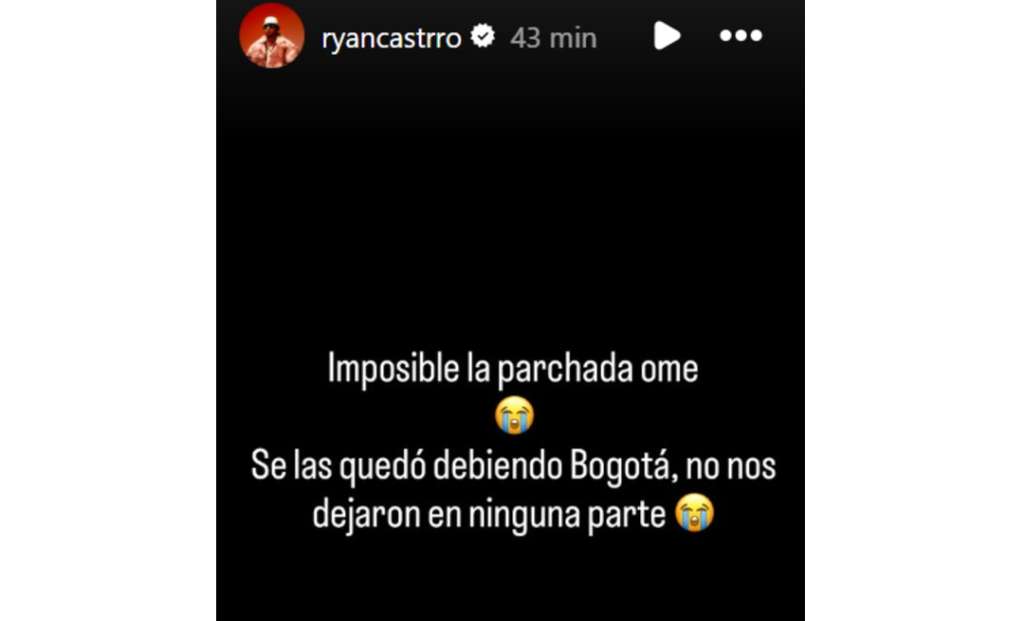 Ryan Castro se pronuncia.