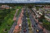 Sin sobresaltos, pero con dudas: así transcurrió protesta de movilidad en Bogotá
