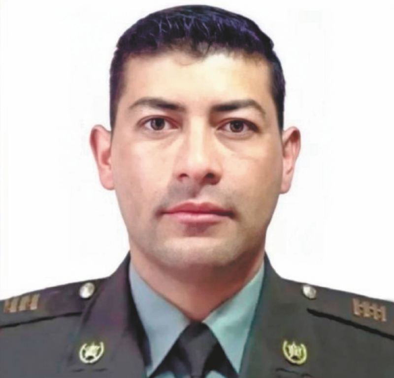El capitán Jesús Alberto Solano murió el 28 de abril en el municipio de Soacha.