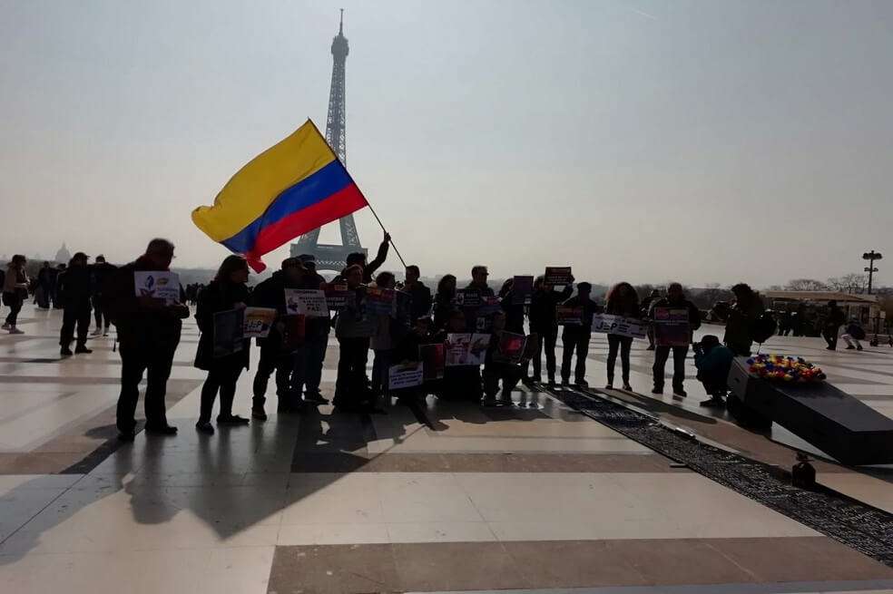 Los manifestantes partieron en los últimos días desde Londres y París y esperan llegar el próximo jueves a La Haya. / Tomada de Twitter @DuqueHarol