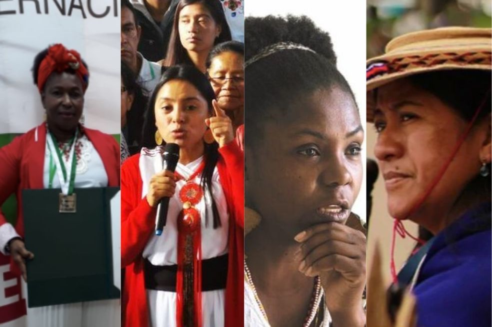 Mujeres étnicas y política.