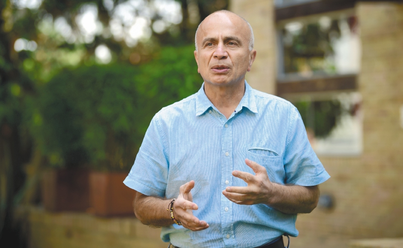 Francisco Maltés, presidente de la Central Unitaria de Trabajadores (CUT) y vocero del Comité del Paro.