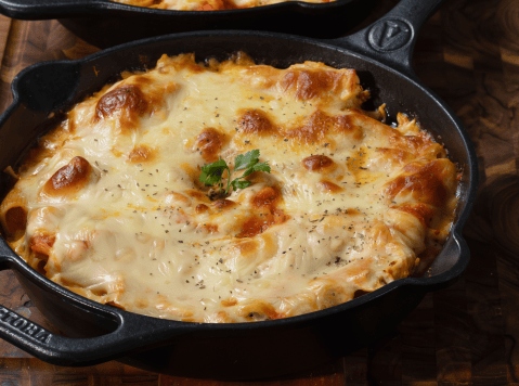 Receta: torta de macarrones con pollo, una alternativa rendidora y  fácil de preparar