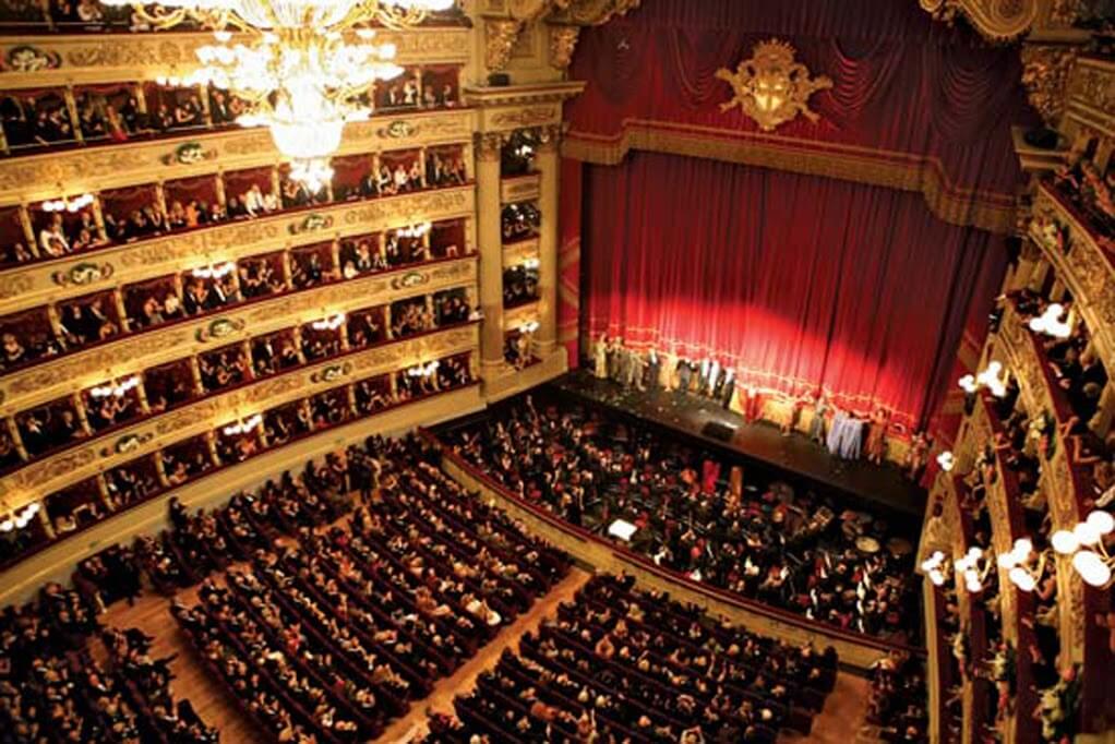 El Teatro La Scala fue inaugurado en Milán el 3 de agosto de 1778.