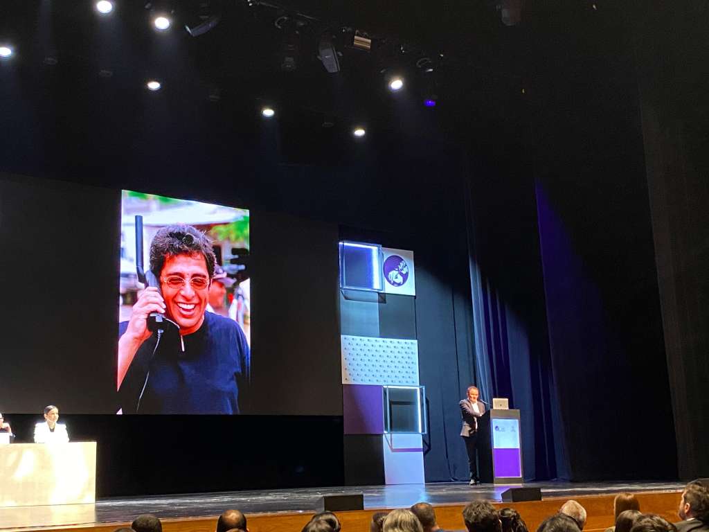 Jesús Abad Colorado recibió el Gran Premio a la Vida y Obra de un Periodista.