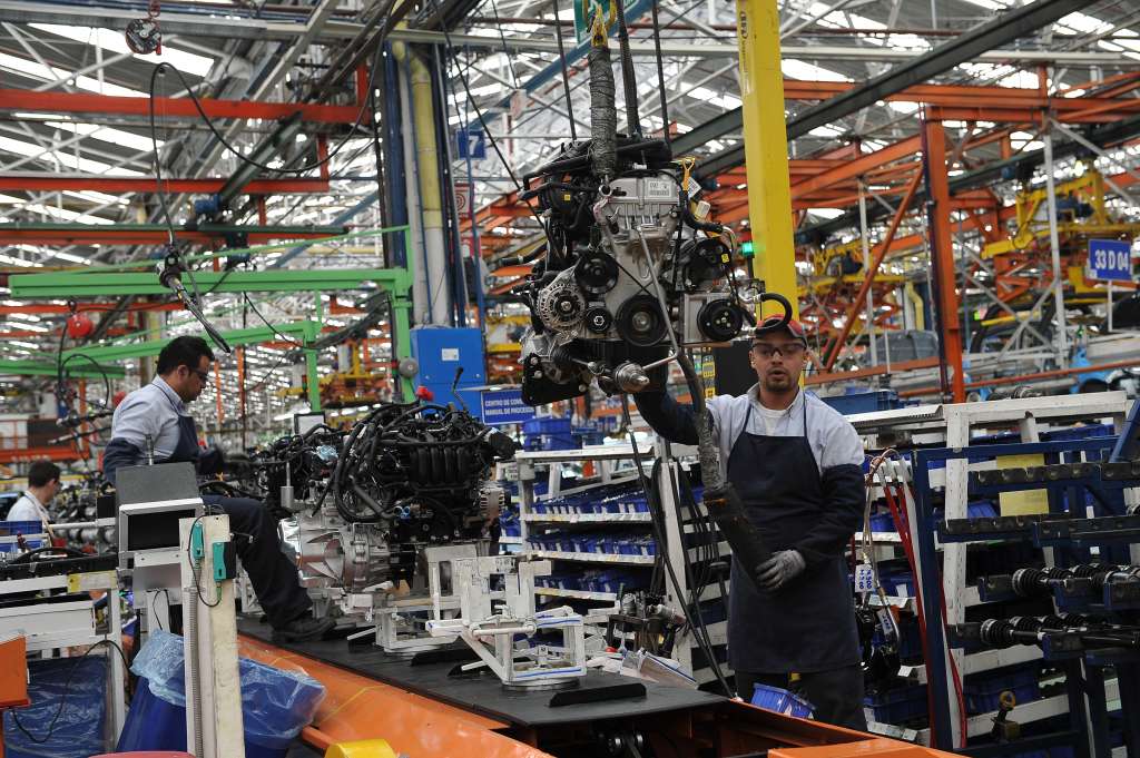 Aspectos generales de la planta de ensamblado y fabricación de general motors Colmotores, ubicada al sur de Bogotá.