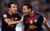 Xavi resuelve un partido muy complicado para el Barcelona
