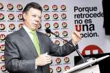 La U oficializó a Juan Manuel Santos como su candidato presidencial
