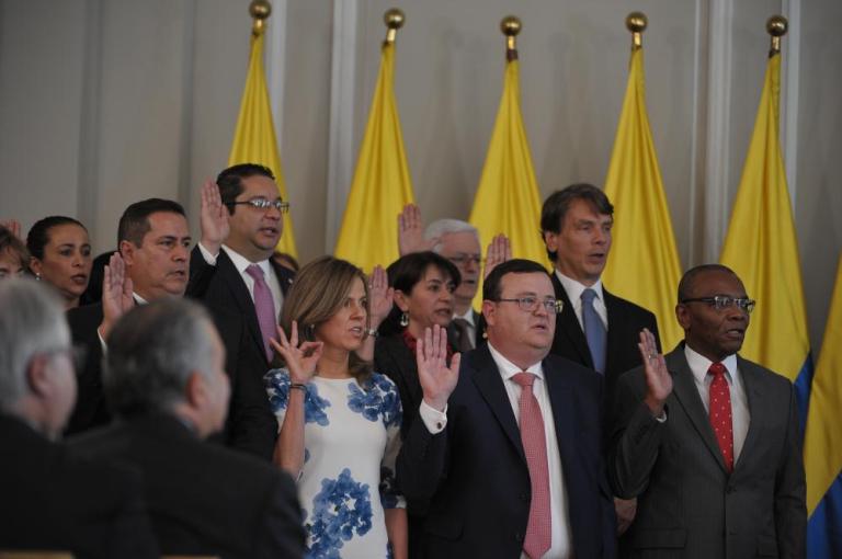 Así se organizó el Tribunal para la Paz