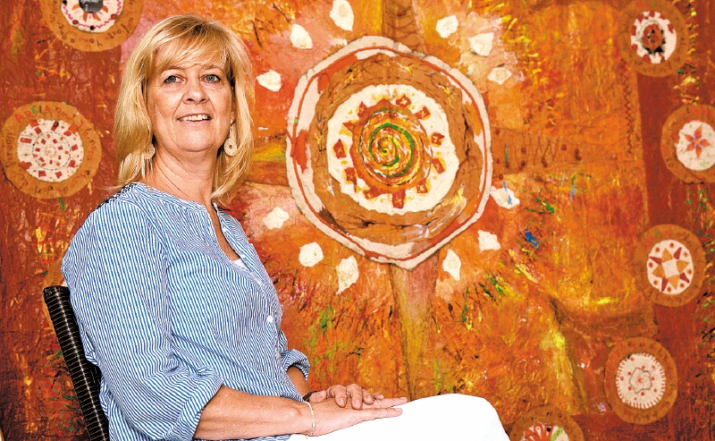 Christine Meert fundó Proyectarte en 2010. / Luis Benavides