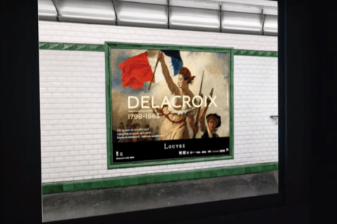 Exposición de Delacroix es la más visitada de la historia del Museo del Louvre