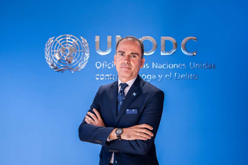Amado Philip de Andrés, representante regional UNODC para la región Andina y
el Cono Sur.