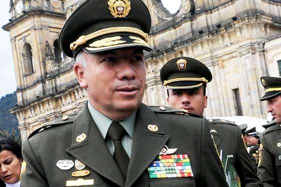 El general Patiño llegó a la Policía Metropolitana de Bogotá en septiembre de 2010.
