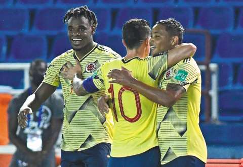 La fecha y la hora para el juego entre Colombia y Brasil en la eliminatoria