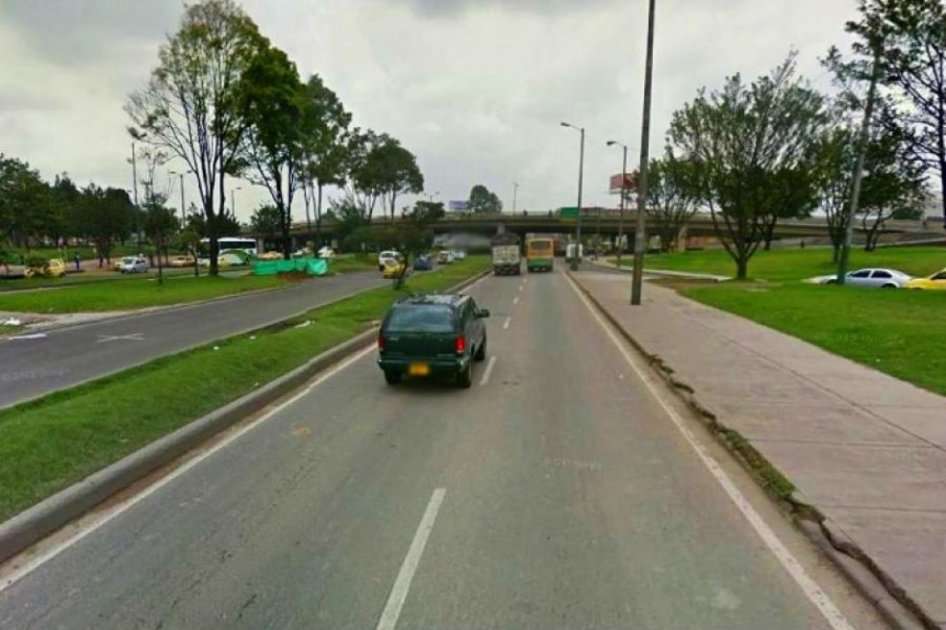 Av. Boyacá a la altura de la Calle 26. /Tomada de Bogota.gov.co