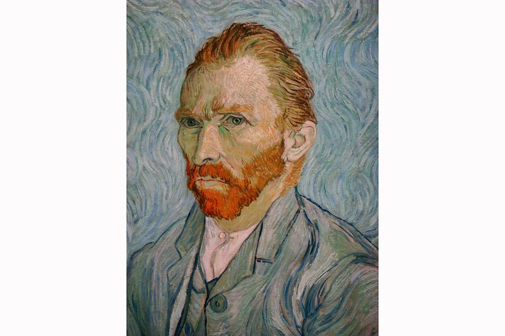 Flickr – Engel Serón / Autorretrato de Vincent Van Gogh, artista que padeció de depresión y locura.