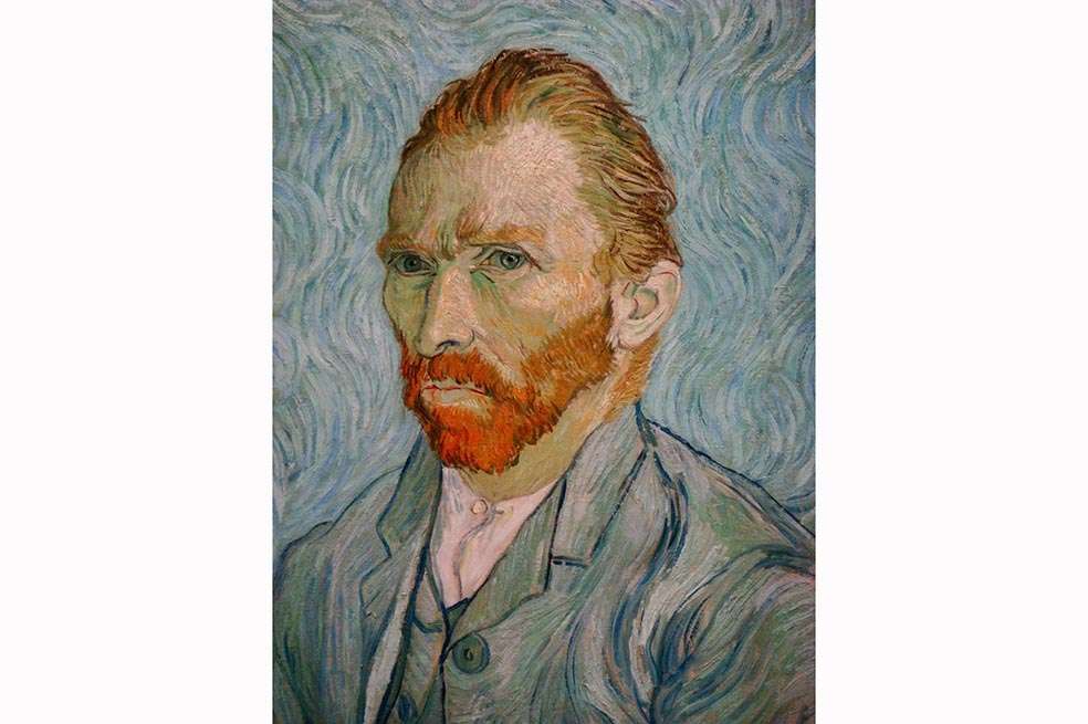 Flickr – Engel Serón / Autorretrato de Vincent Van Gogh, artista que padeció de depresión y locura.