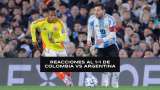 Reacciones y memes al 1-1 de Colombia vs Argentina
