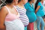 Dos de cada 10 niñas en el centro del país están embarazadas