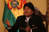 Evo Morales cumple 12 años como presidente de Bolivia