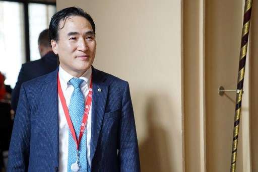 Interpol anunció este miércoles que Kim Jong-yang, de Corea del Sur, fue elegido como el nuevo presidente. / Yonhap / AFP
