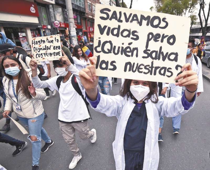 Para 'Semana por la Paz', el Gobierno ha actuado de forma “tardía y errática” frente a la protesta.