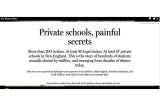 Abusos sexuales en escuelas privadas de EE.UU.. la nueva investigación del Boston Globe