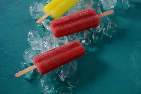 Paso a paso para preparar helados de mora