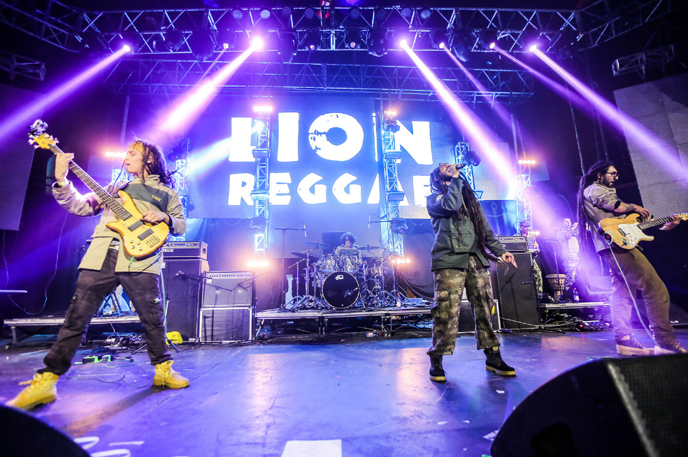 Los integrantes de la banda colombiana Lion Reggae han participado en eventos como Rock al Parque y Estéreo Picnic. / Cortesía