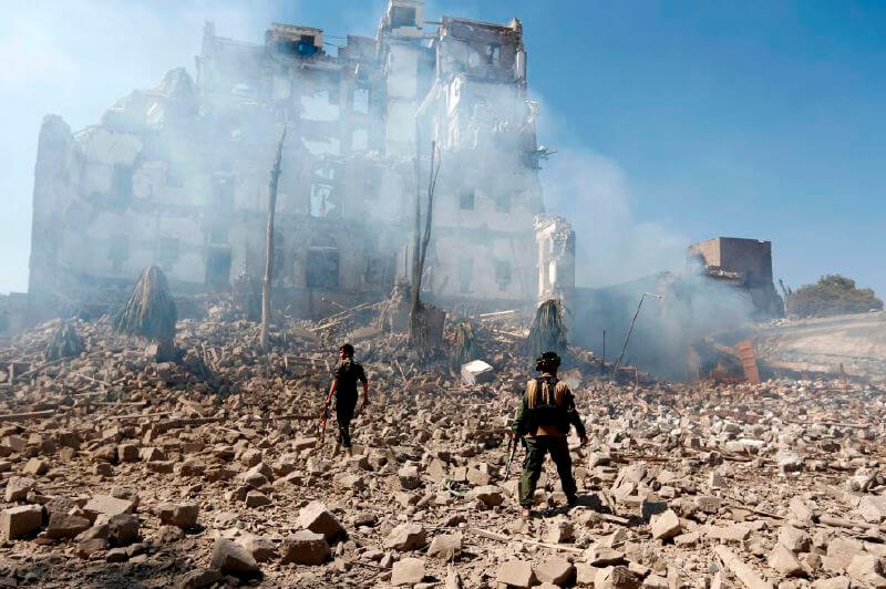 Desde su comienzo, en 2015, la guerra en Yemen ha dejado más de 10.000 muertos. / AFP