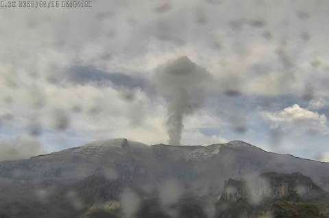 Volcán Nevado del Ruiz: actividad sísmica aumentó frente a la semana pasada