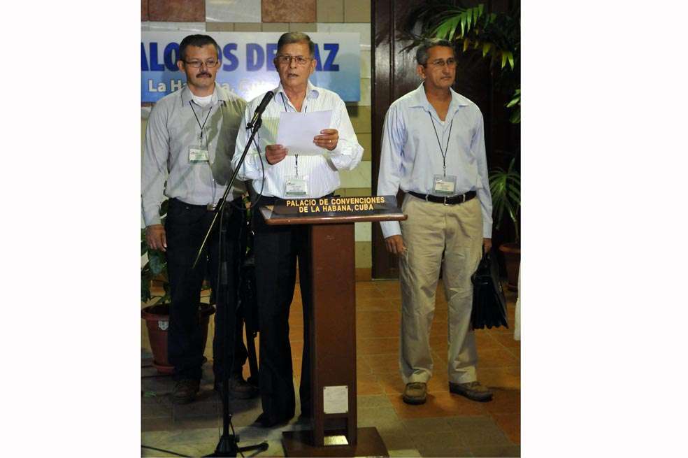 Desde hace un año las Farc y el Gobierno buscan en La Habana (Cuba) un acuerdo para poner fin al conflicto. / Archivo