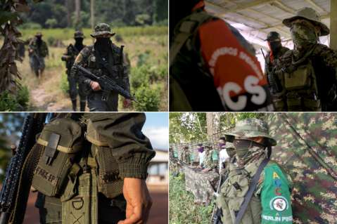 Paz Total: Así está el poder de los grupos armados que De la Espriella promete acabar