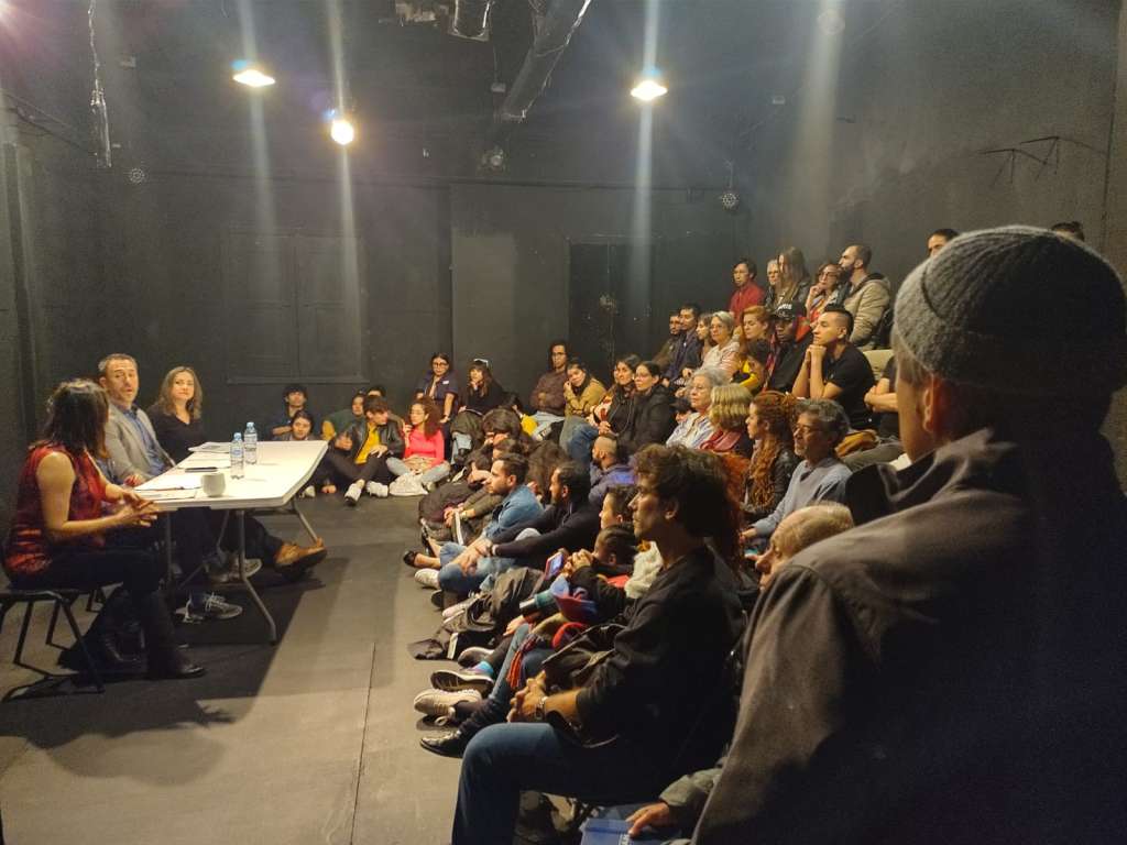 Por estos días, el proyecto pedagógico Punto cadeneta punto desarrolla el encuentro iberoamericano de dramaturgia.