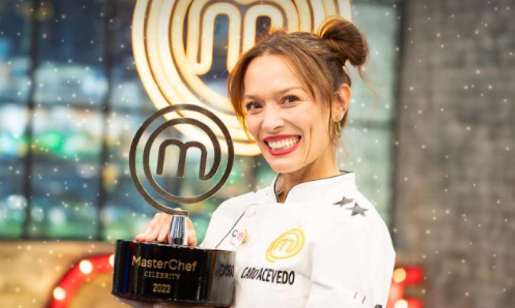 Carolina Acevedo se convirtió en la quinta ganadora de MasterChef Celebrity Colombia.