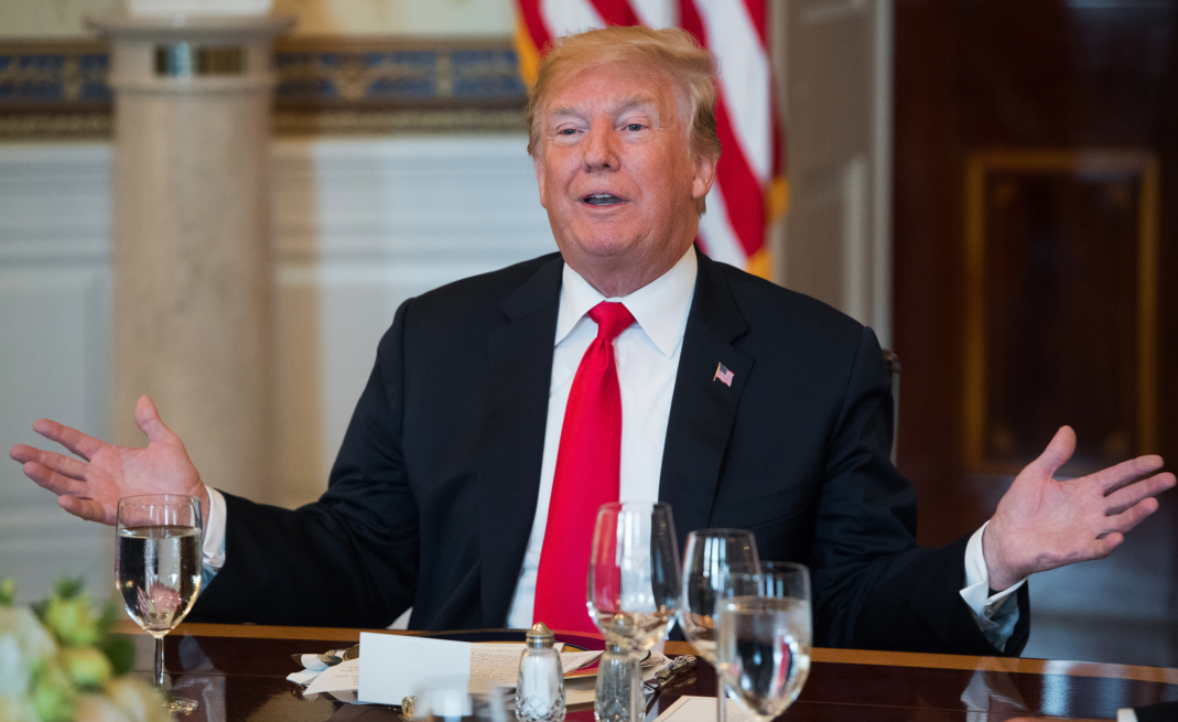 El presidente de Estados Unidos, Donald Trump. / AFP