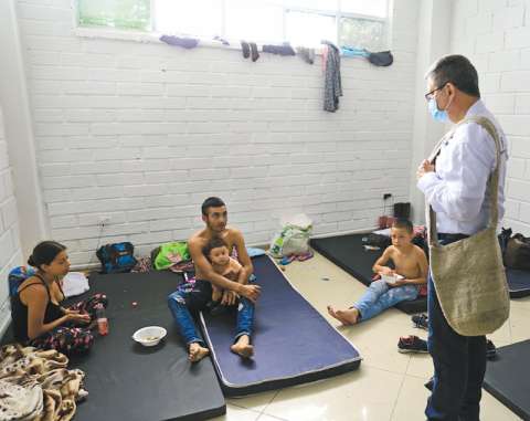 “De las 4.200 personas desplazadas en Ituango, 1.300 son menores”: Defensoría