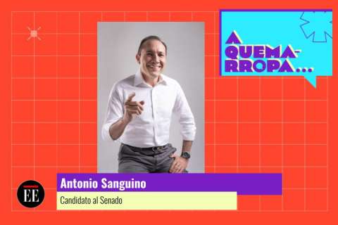 A Quemarropa con Antonio Sanguino, candidato al Senado por la Alianza Verde