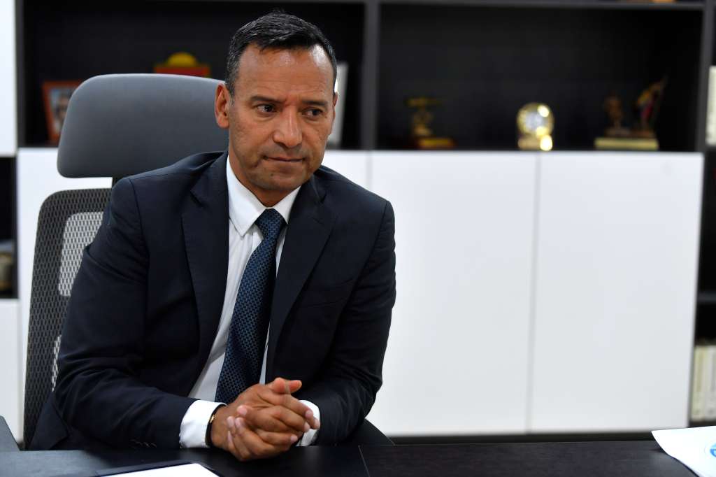 Ministro de Defensa, en entrevista.